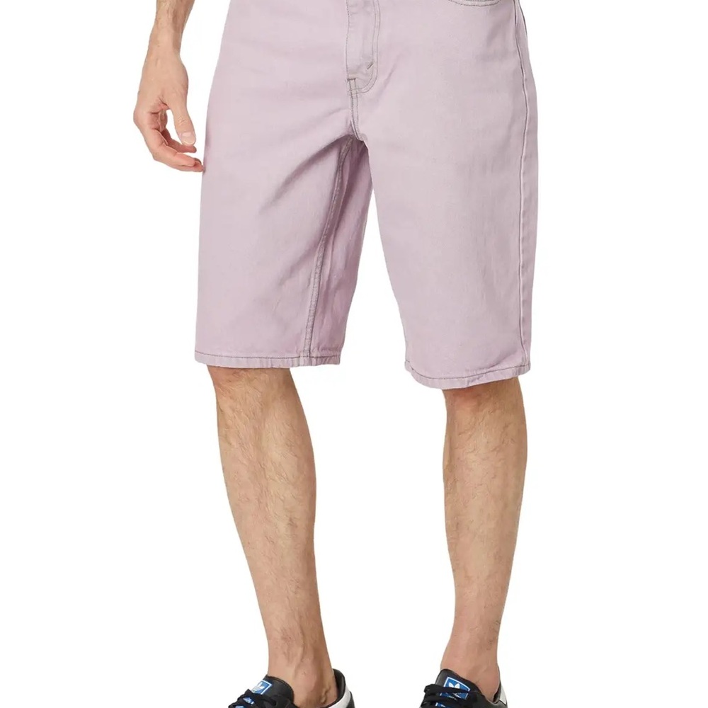 Levi’s 469 Loose Shorts Men W36 Lavender 12” Inseam Cotton MSRP $49.50 NWT - Picture 4 of 5